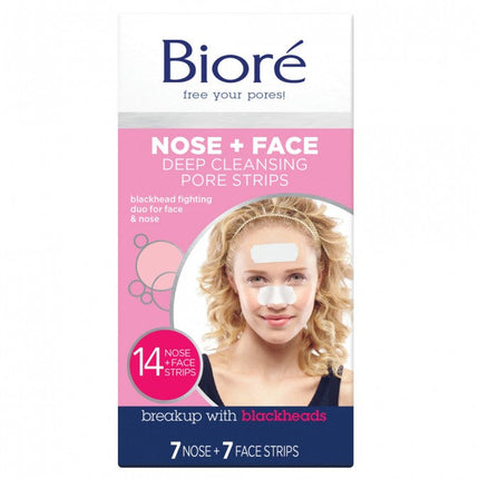 Biore Deep Cleansing Combo Strips 14 - OhYouLuckyDuck.com.au