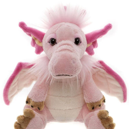 Charlie Bears Cuddle Cubs Festoon Pink Dragon Plush Toy 13cm