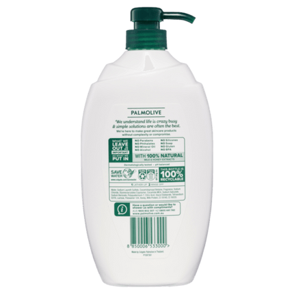 Palmolive Naturals Milk & Honey Body Wash 1 Litre - OhYouLuckyDuck.com.au