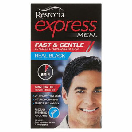 Restoria Express Men Black - OhYouLuckyDuck.com.au