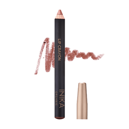 Inika Lip Crayon Rose Nude - OhYouLuckyDuck.com.au