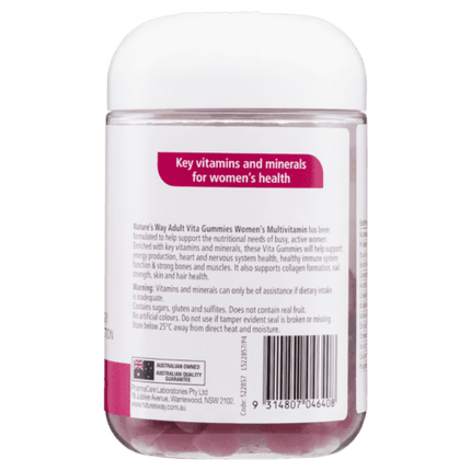 NW ADULT VITA GUMMIES WOMENS MULTI 100 - OhYouLuckyDuck.com.au