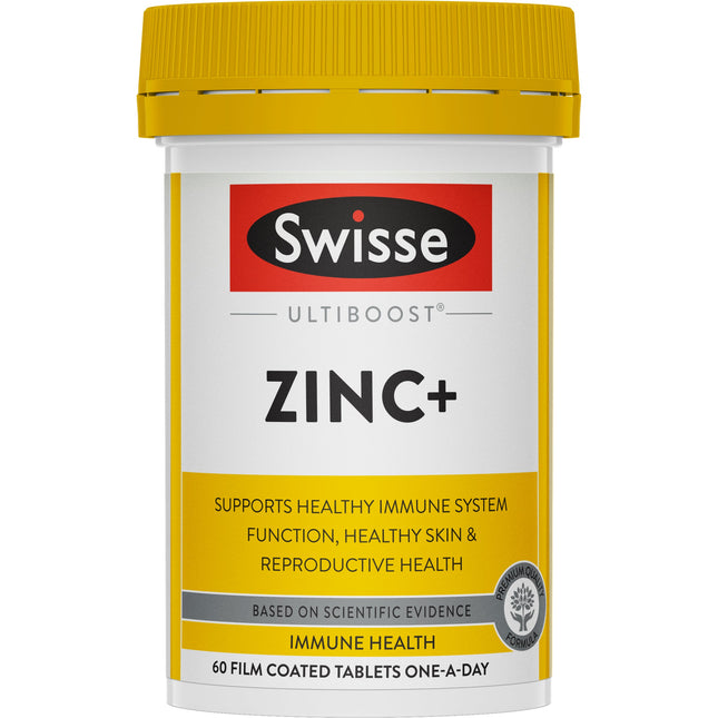 Swisse Ultiboost Zinc Plus Tabs 60