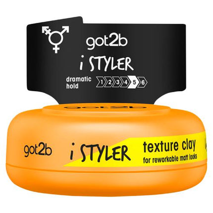 Schwarzkopf got2b i Styler Texture Clay 75ml - OhYouLuckyDuck.com.au