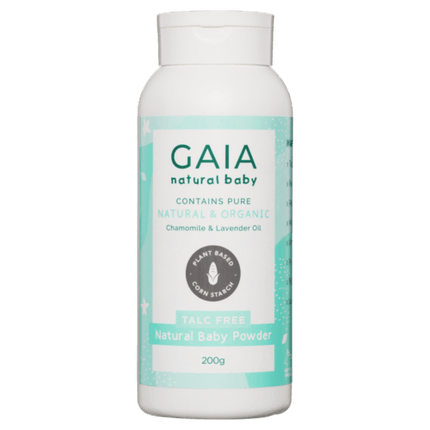 Gaia Naturals Baby Powder 200G - OhYouLuckyDuck.com.au