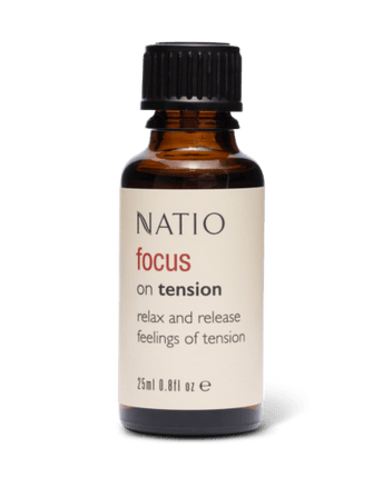 Natio Focus On Tension Pure Essential Oil Blend 25ml - OhYouLuckyDuck.com.au