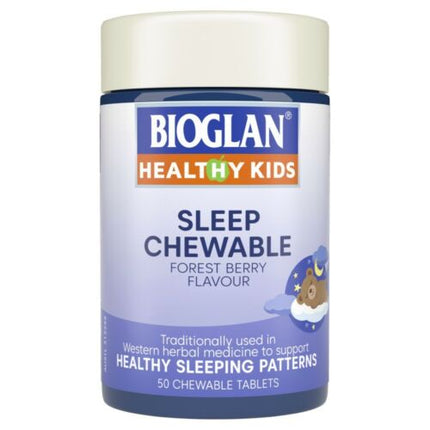 Bioglan Healthy Kids Sleep Chewable 50 Tablets - OhYouLuckyDuck.com.au