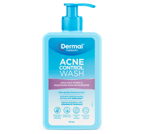 Dermal Therapy Acne Control Wash 175ml - OhYouLuckyDuck.com.au