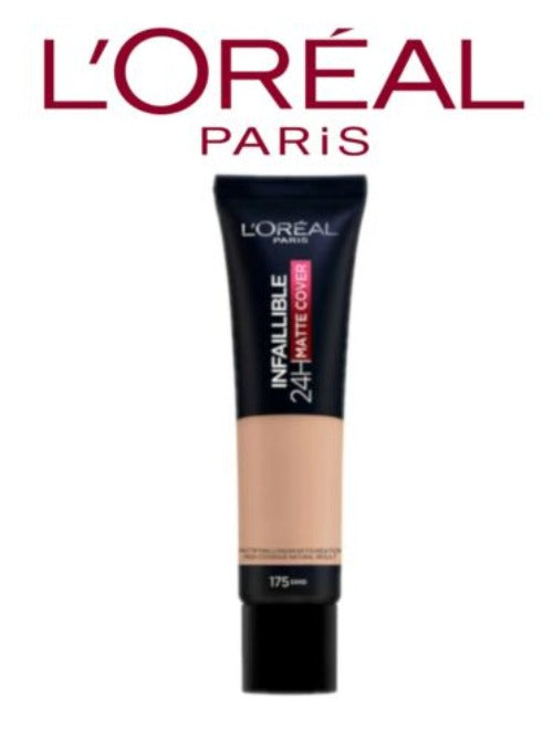 L'Oréal Infaillible Matte Cover SAND 175 30ml - OhYouLuckyDuck.com.au