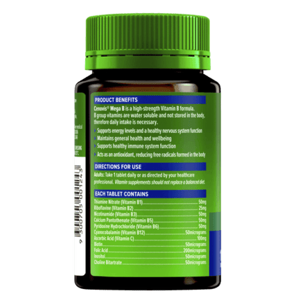 Cenovis Mega B 100 Tablets - OhYouLuckyDuck.com.au