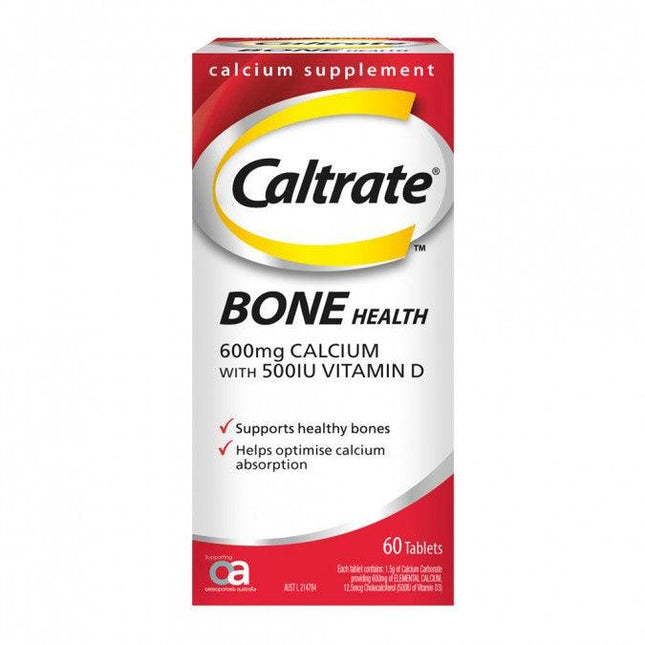 Caltrate Bone Health - 60 Tablets - OhYouLuckyDuck.com.au