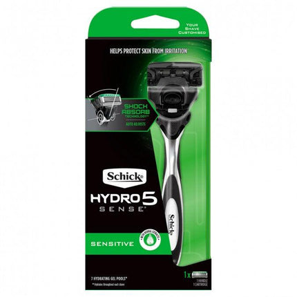 Schick Hydro 5 Sense Comfort Razor + 1 Blade - OhYouLuckyDuck.com.au