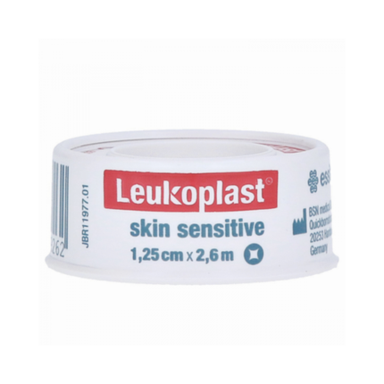 Leukoplast Skin Sensitive Tape 1.25cm x 2.6m - OhYouLuckyDuck.com.au