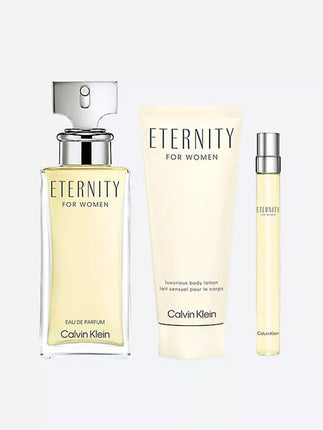 Calvin Klein Ladies Eternity 100 ml Gift Set - OhYouLuckyDuck.com.au