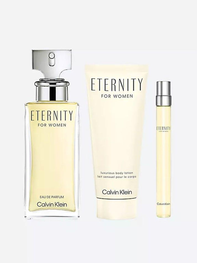 Calvin Klein Ladies Eternity 100 ml Gift Set - OhYouLuckyDuck.com.au
