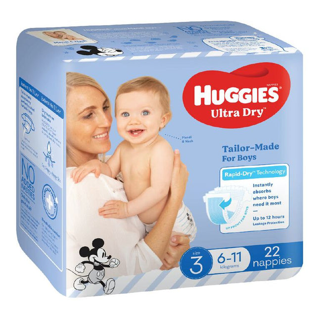 Huggies Convenience Crawler Boy 22 - OhYouLuckyDuck.com.au