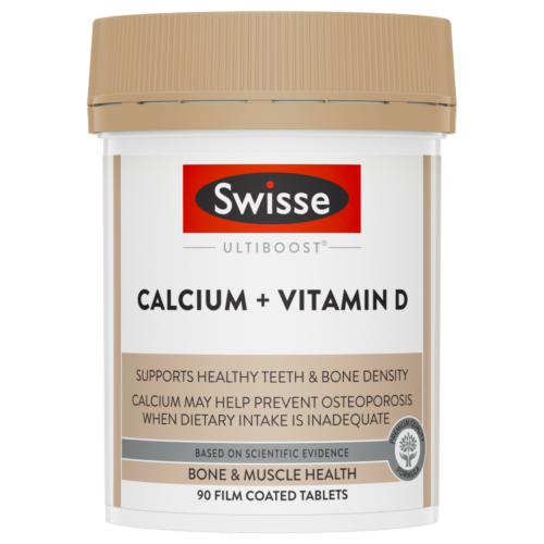 Swisse Ultiboost Calcium + Vitamin D Tabs 90 - OhYouLuckyDuck.com.au