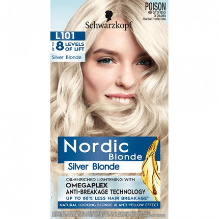 Schwarzkopf Nordic Blonde L101 Silver Blonde - OhYouLuckyDuck.com.au