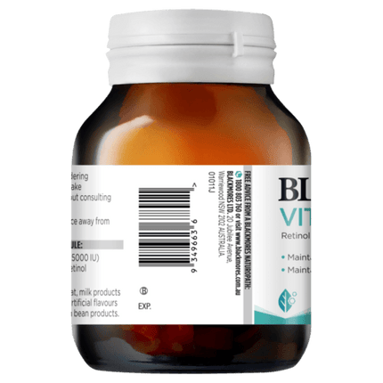 Blackmores Vitamin A 5000 150 Capsules - OhYouLuckyDuck.com.au