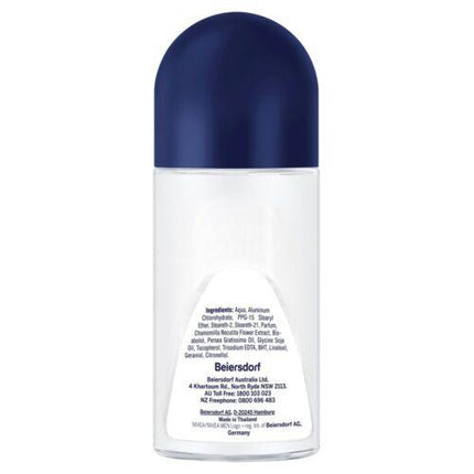 Nivea Men Sensitive Protect Roll-On Deodorant 50ml - OhYouLuckyDuck.com.au