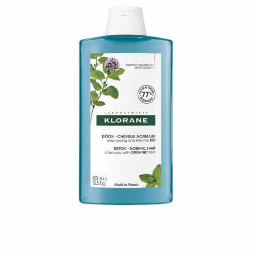 Klorane Aquatique Mint Detox Shampoo 400ml - OhYouLuckyDuck.com.au