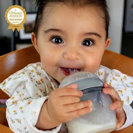 Haakaa: Gen 3 Silicone Baby Bottle - 160ml (Peach) - OhYouLuckyDuck.com.au