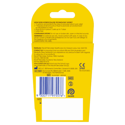 Scholl Blister Shield Plasters Mixed 5 Pack - OhYouLuckyDuck.com.au