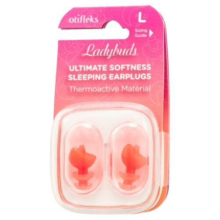 Otifleks Ladybuds Sleeping Earplugs Large 1 Pair - OhYouLuckyDuck.com.au