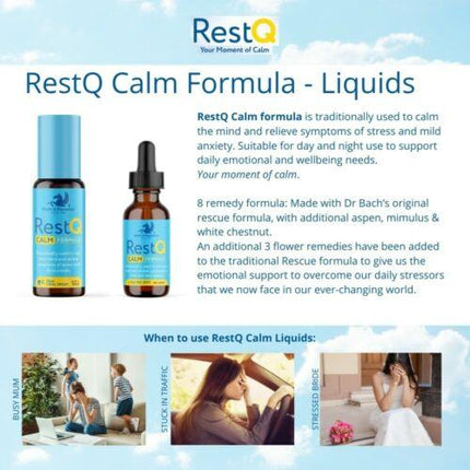 Rest and Quiet Calm Formula 15ml Drops - OhYouLuckyDuck.com.au