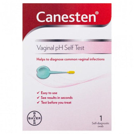 Canesten Vaginal pH Self Test 1 Pack - OhYouLuckyDuck.com.au