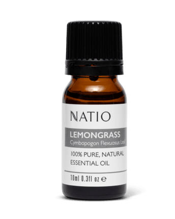 Natio Lemongrass Essential Oil 10ml - OhYouLuckyDuck.com.au