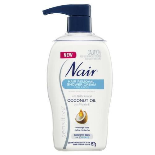 Nair Sensitive Coconut Shower Power, 357 ml - OhYouLuckyDuck.com.au