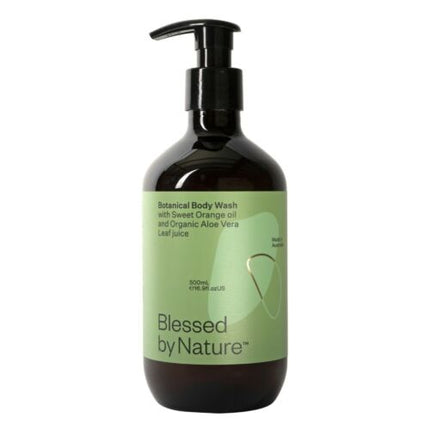Blessed By Nature Botanical Body Wash 500ml - OhYouLuckyDuck.com.au