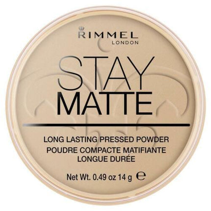 Rimmel London Stay Matte Pressed Powder Sandstorm - OhYouLuckyDuck.com.au
