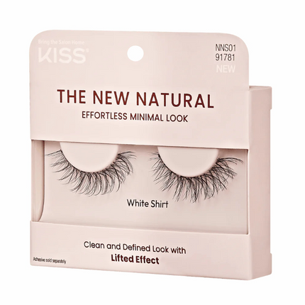 Kiss The New Natural Lash White Shirt