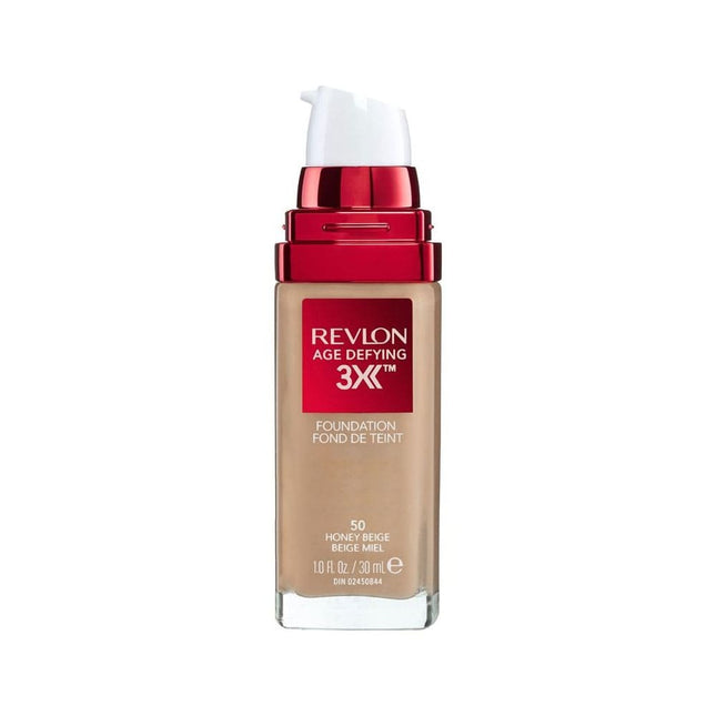 Revlon Age Defying 3X Foundation Honey Beige 30Ml - OhYouLuckyDuck.com.au
