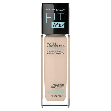 Maybelline Fit Me Foundation Matte & Pore 120 Classic Ivory - OhYouLuckyDuck.com.au