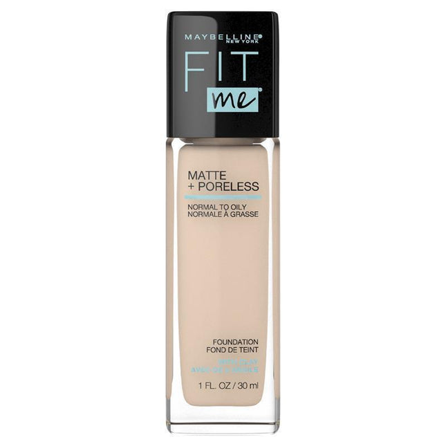 Maybelline Fit Me Foundation Matte & Pore 120 Classic Ivory - OhYouLuckyDuck.com.au