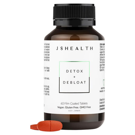 JSHealth Detox Plus Debloat 60 Tablets