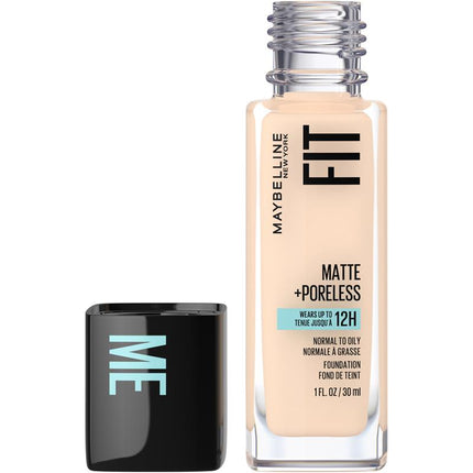 Maybelline Fit Me Matte and Poreless Foundation 105 Fair Ivory 30ml