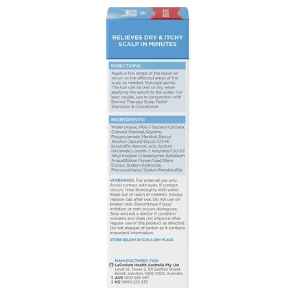 Dermal Therapy Scalp Relief Serum 60ml