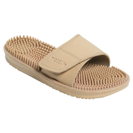 Maseur Invigorating Massage Sandals Beige Size 10