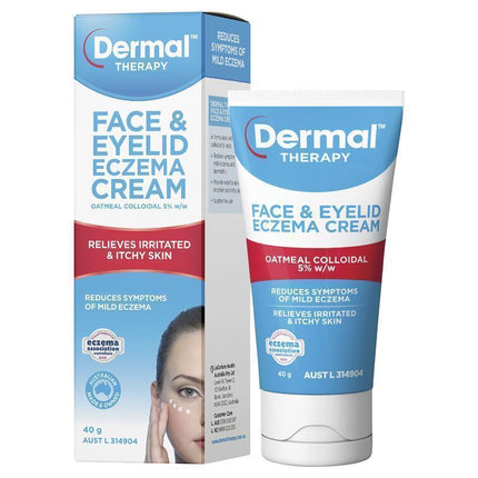 Dermal Therapy Face and Eyelid Eczema Cream 40G - OhYouLuckyDuck.com.au