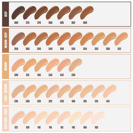 Maybelline Fit Me Matte and Poreless Foundation 105 Fair Ivory 30ml
