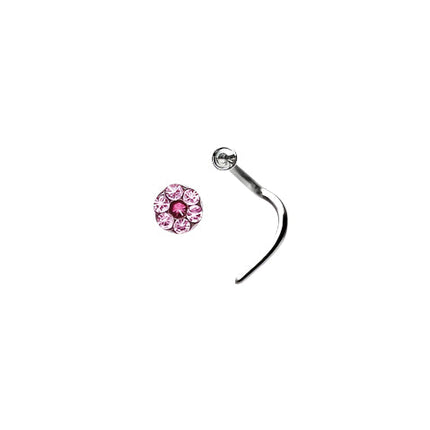 Adnohr 8054 Stainless Steel Nose Stud Daisy Rose