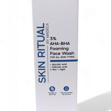 Skin Ritual 3% AHA-BHA Foaming Face Wash 150ml