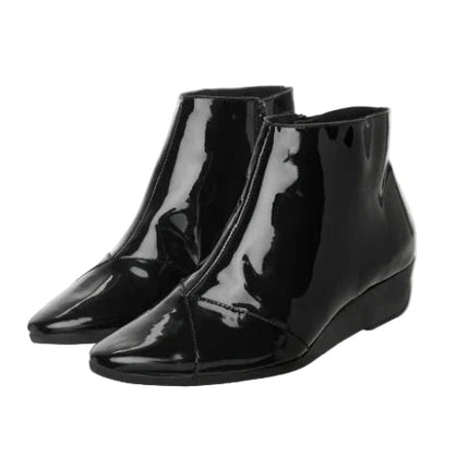 Arche Anyska Black Patent Ankle Boots