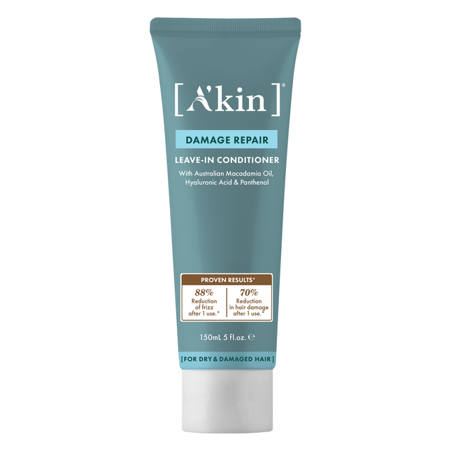 A'kin Damage Repair Leave-In Conditioner 150ml - OhYouLuckyDuck.com.au