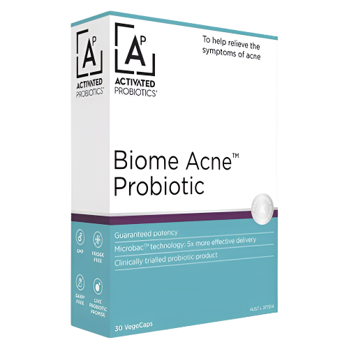 Activated Probiotics Biome Acne 30 Veggie Capsules