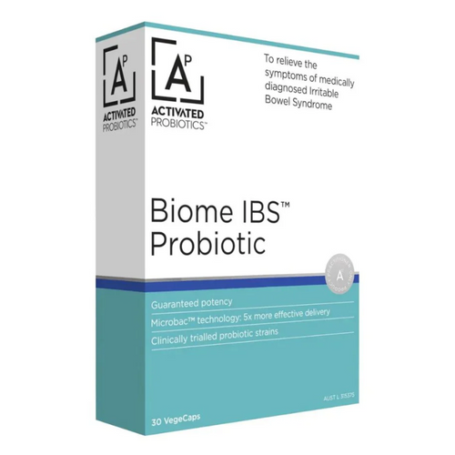 Activated Probiotics Biome IBS Probiotic 30 Capsules